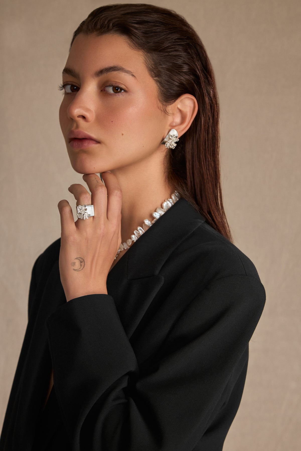 Trois Fleurs Earrings