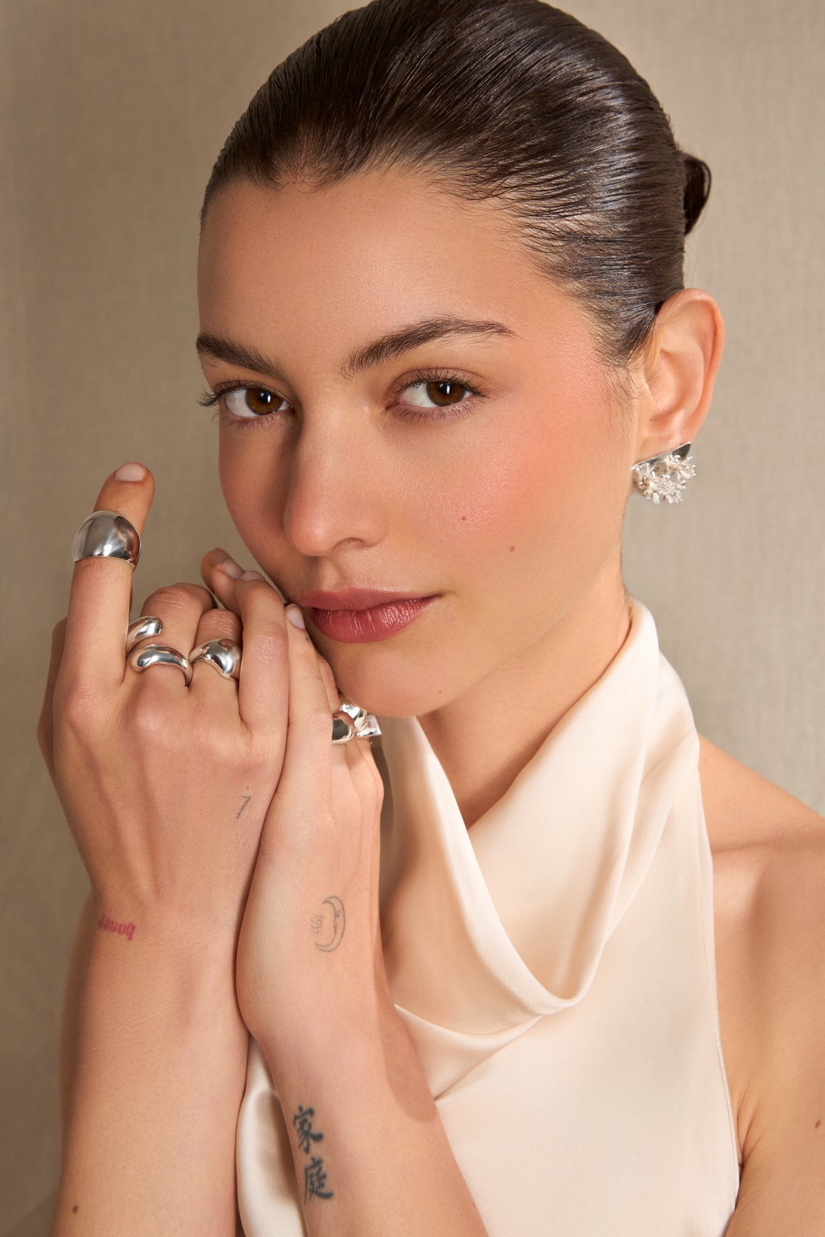 Round Double Wrap Around Ring
