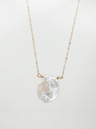 Dainty Keshi Pearl Gold Necklace
