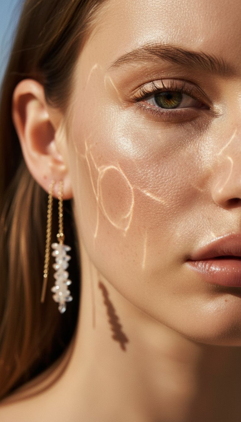 Threader Gold Earrings