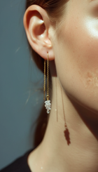 Threader Gold Earrings