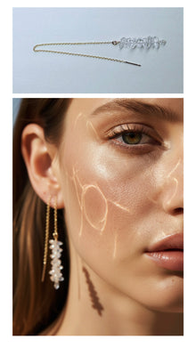 Threader Gold Earrings