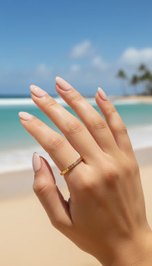Delicate Thin Stackable Gold Ring