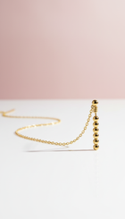 Threader Gold Earrings