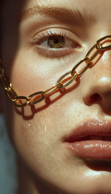 Thick Paperclip Chain Toggle Chocker