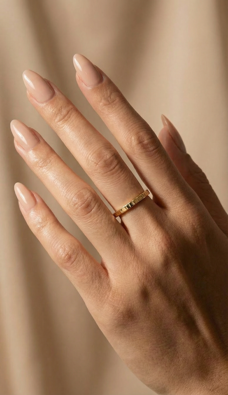 Delicate Thin Stackable Gold Ring