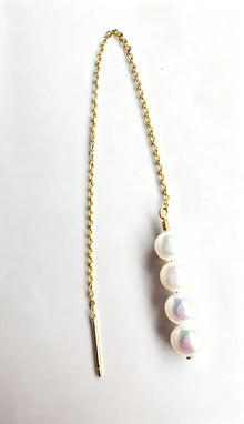 Threader Gold Earrings